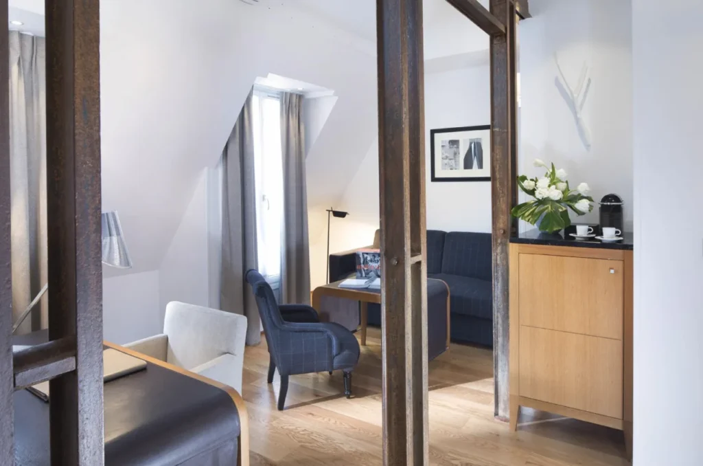 Sophisticated secret hotels in Paris locals love located in Saint-Germain-des-Prés