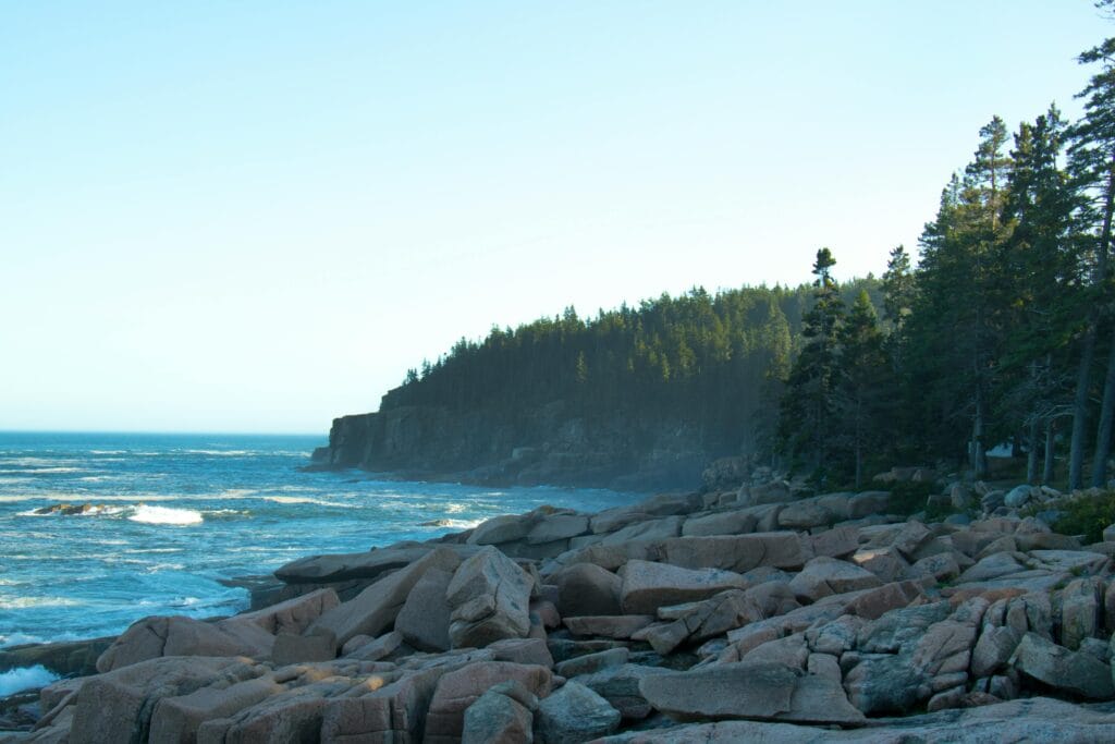 Cadillac Mountain in Acadia National Park, among the most scenic places to visit on the East Coast.