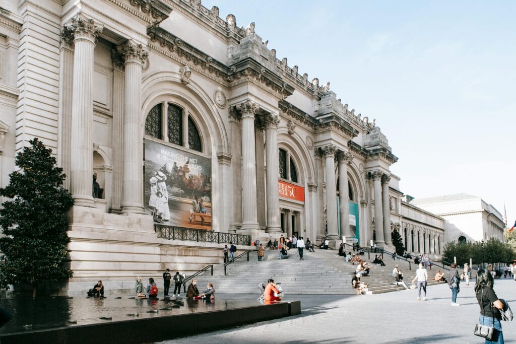 Metropolitan Museum of Art exterior in Manhattan, a cultural highlight and one of the top things to do in New York City