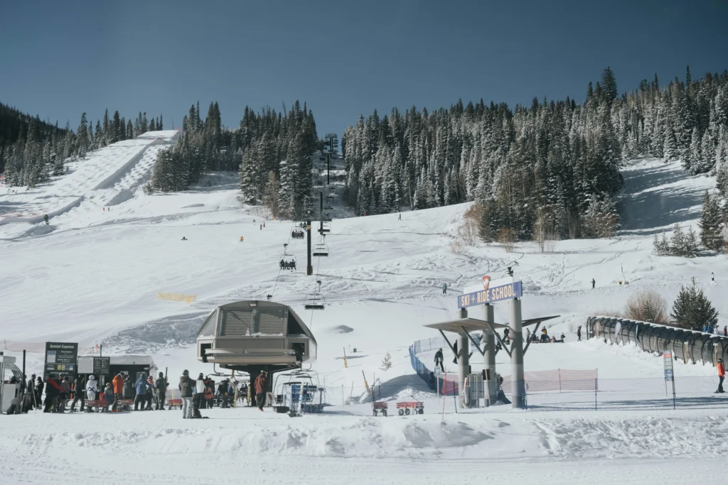 Aspen snowy mountains best places to travel right now in USA