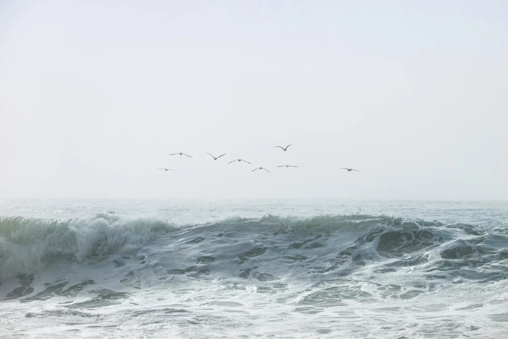 Hidden small towns in the USA Carmel coastal view