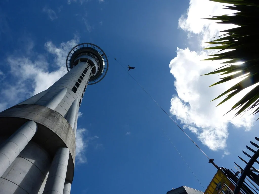 Sky-high rides on Stratosphere Tower, thrilling things to do in Las Vegas for adventurers.