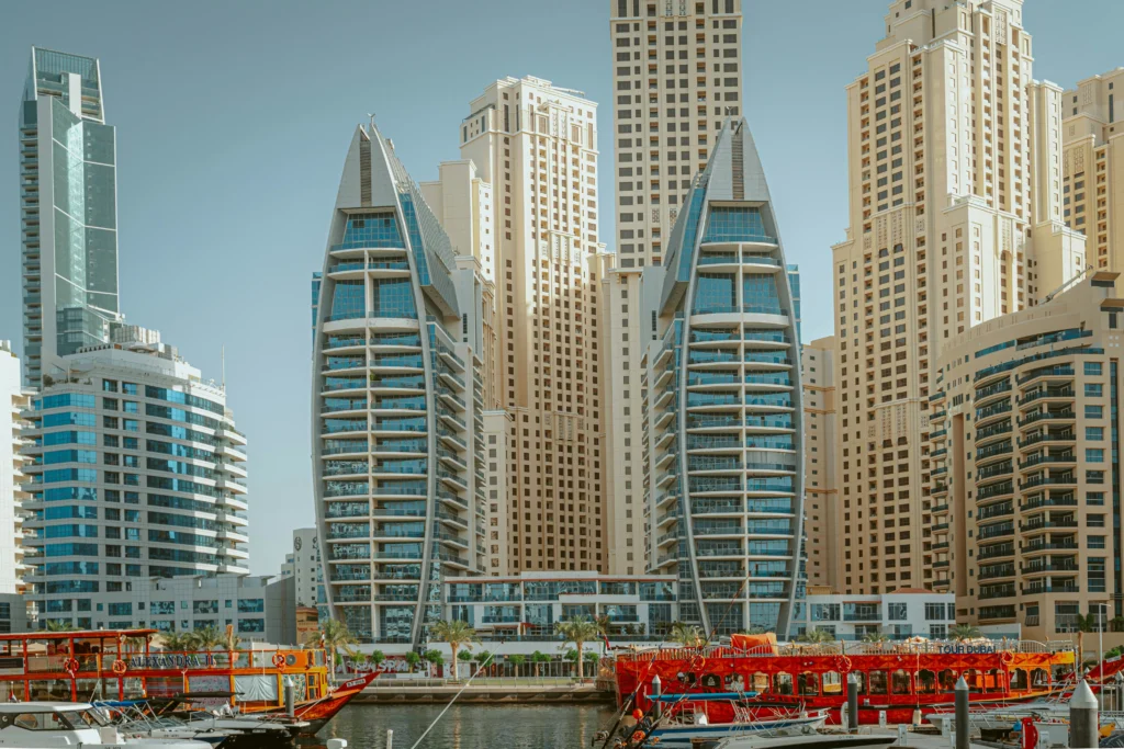 Dubai Marina and JBR